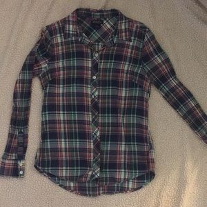 Lucky Brand Plaid Top